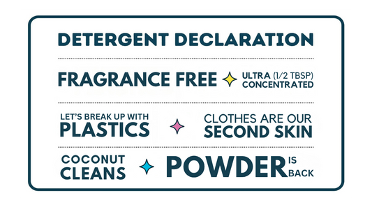 The CocoClean Detergent Declaration