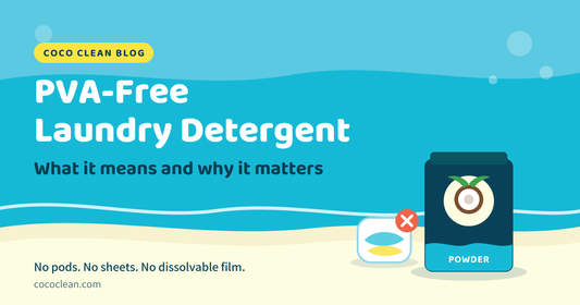 PVA-free laundry detergent